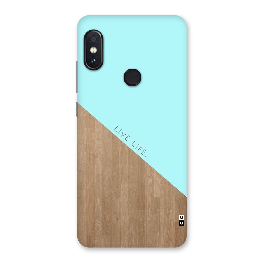 Live Life Back Case for Redmi Note 5 Pro