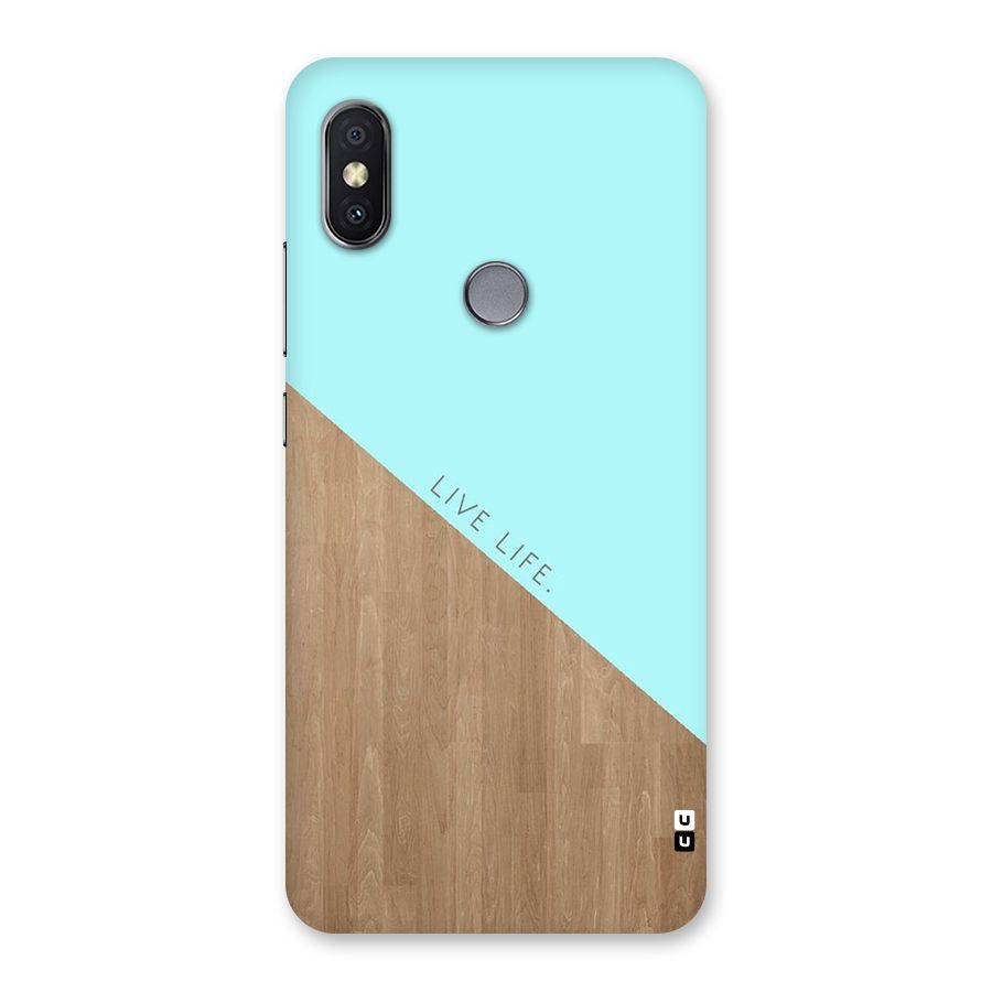 Live Life Back Case for Redmi Y2
