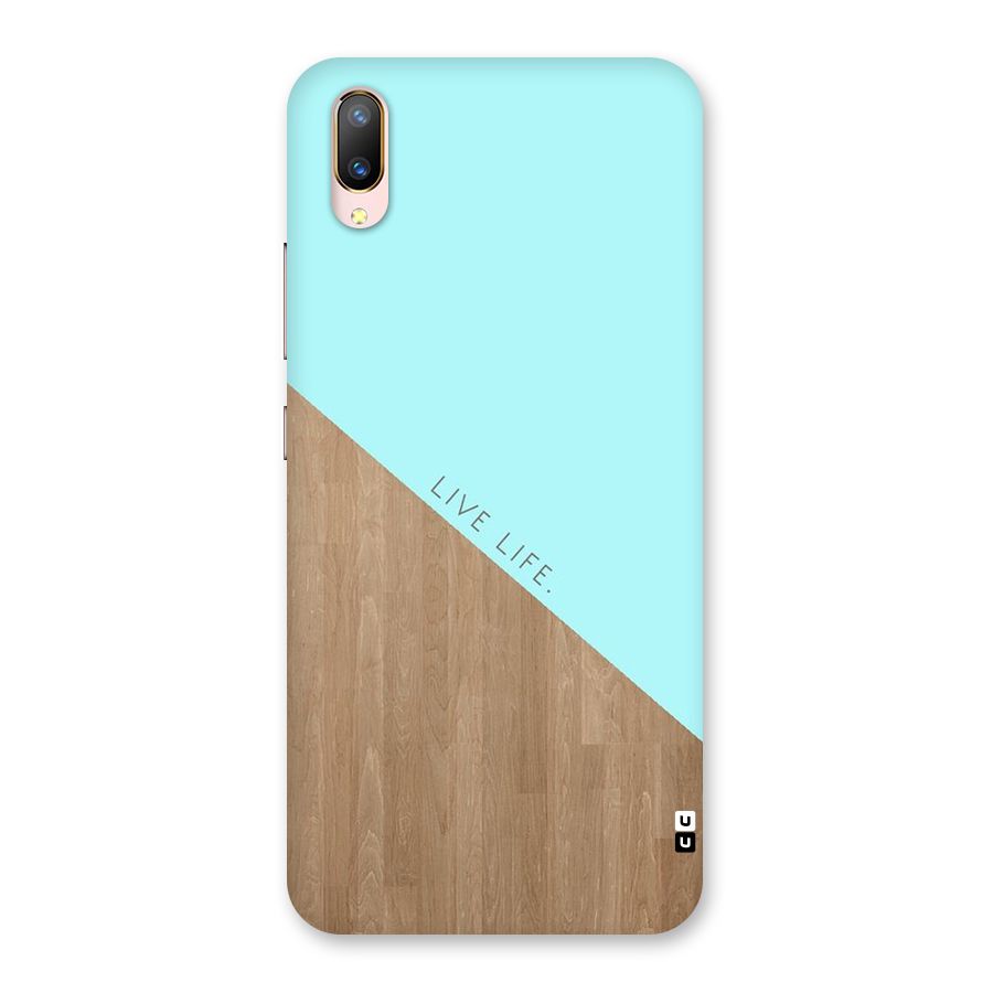 Live Life Back Case for Vivo V11 Pro