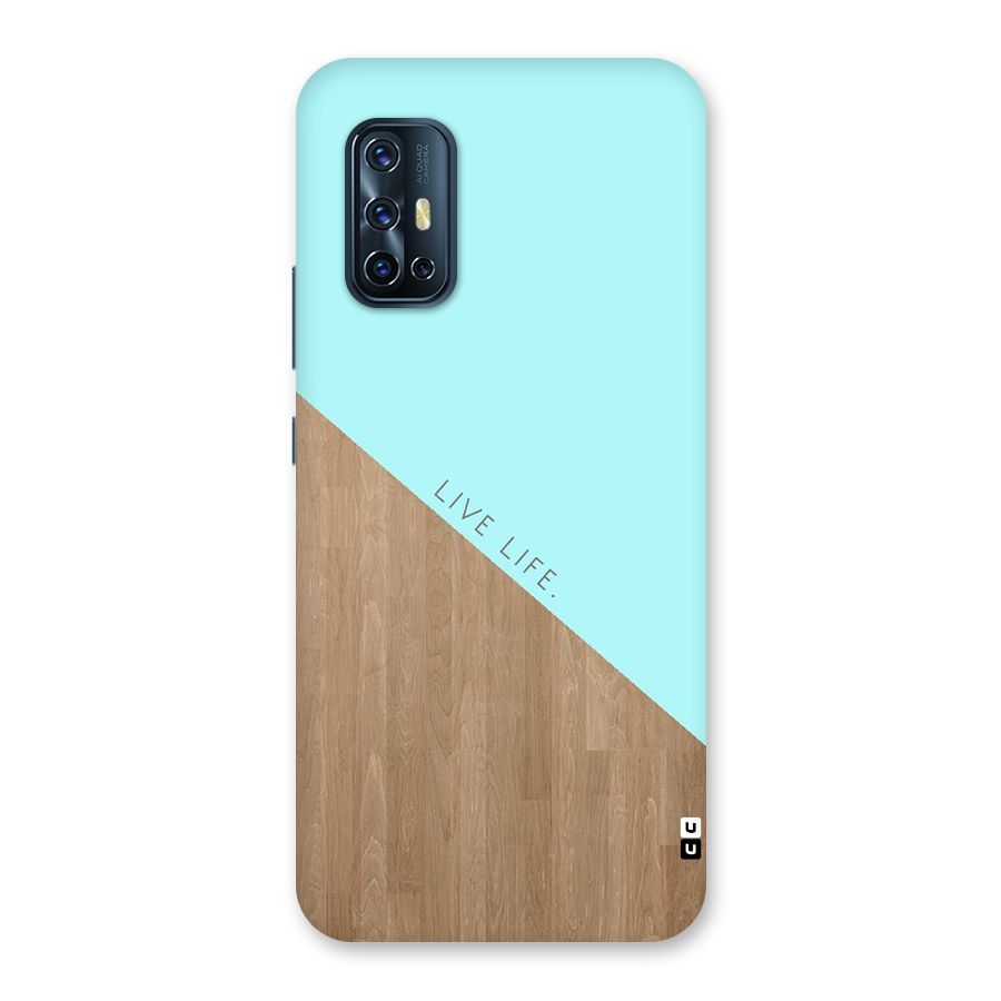 Live Life Back Case for Vivo V17