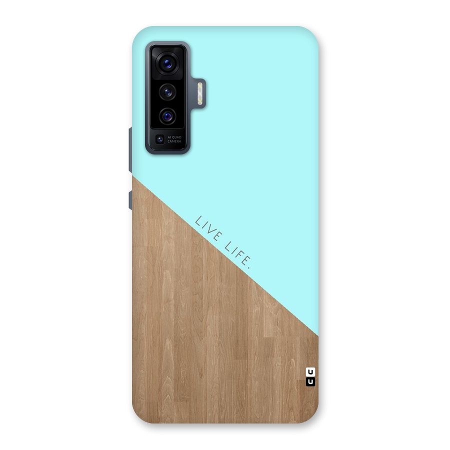 Live Life Back Case for Vivo X50