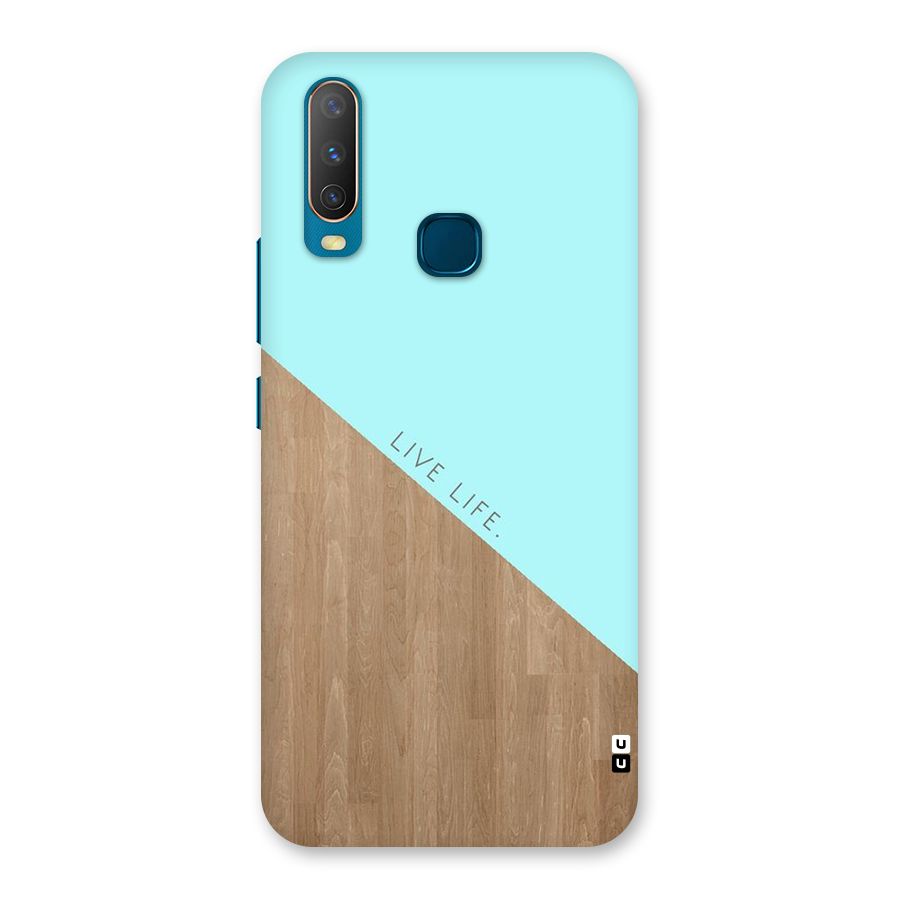 Live Life Back Case for Vivo Y15