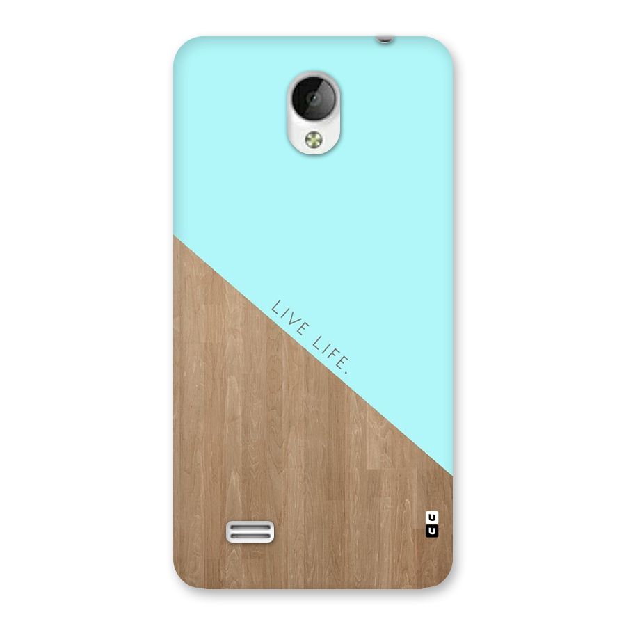 Live Life Back Case for Vivo Y21