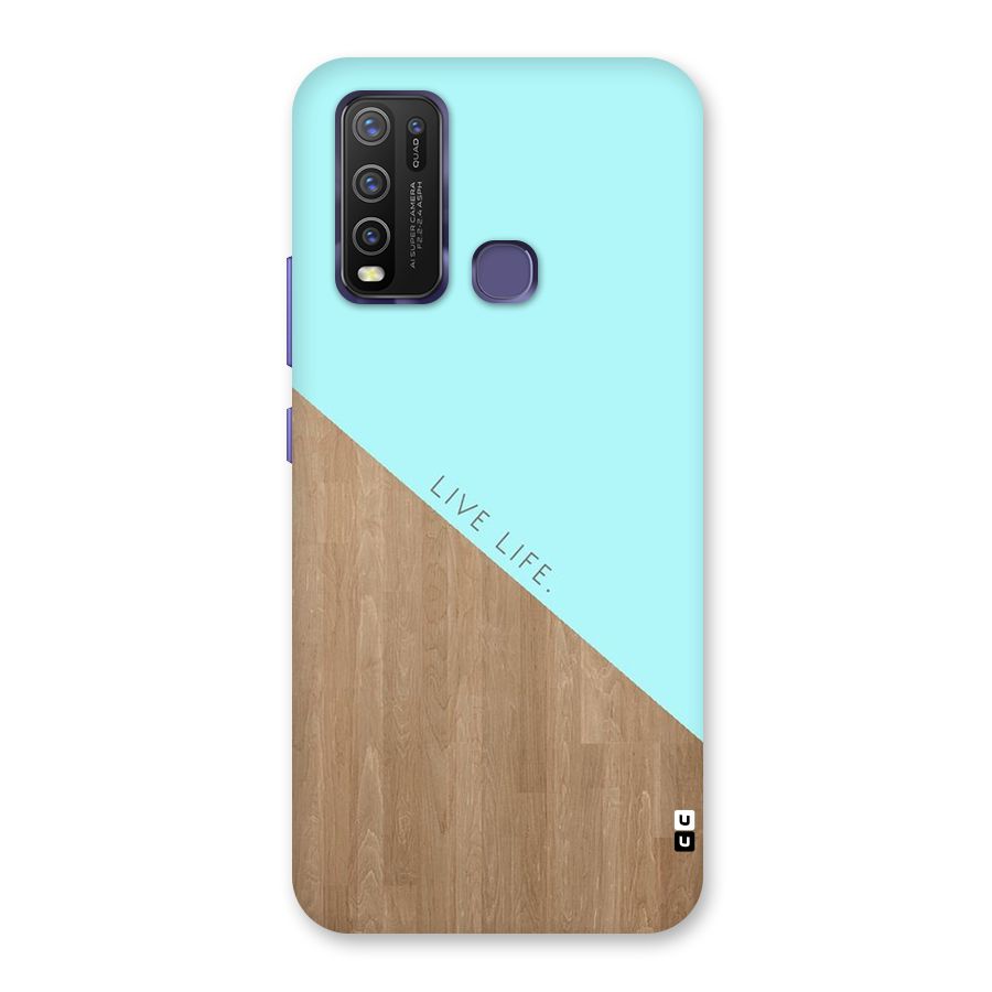 Live Life Back Case for Vivo Y50