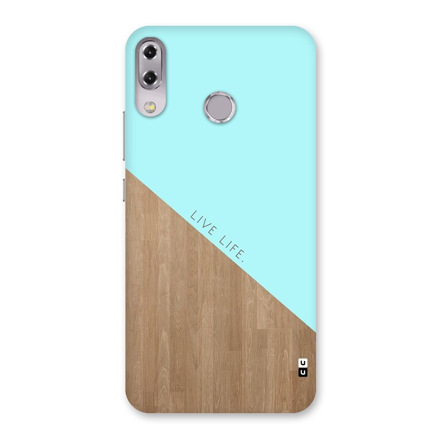 Live Life Back Case for Zenfone 5Z