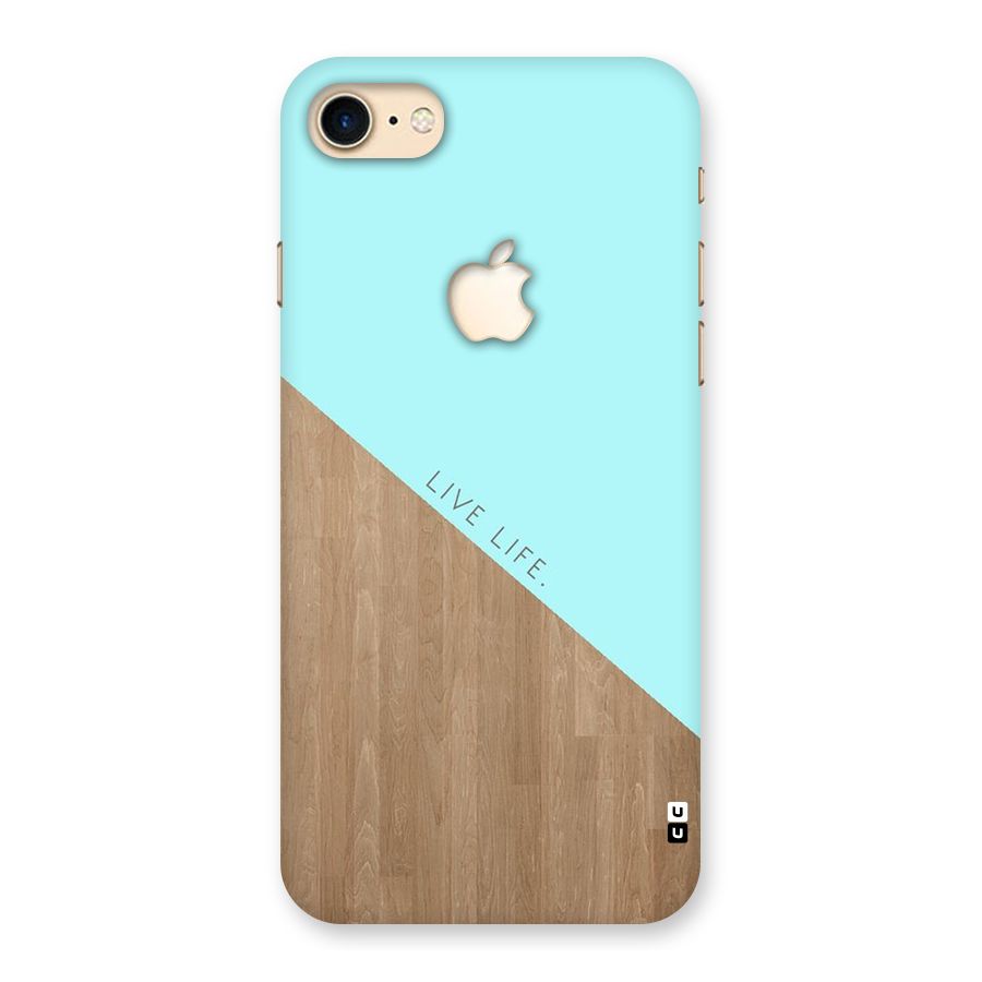 Live Life Back Case for iPhone 7 Apple Cut