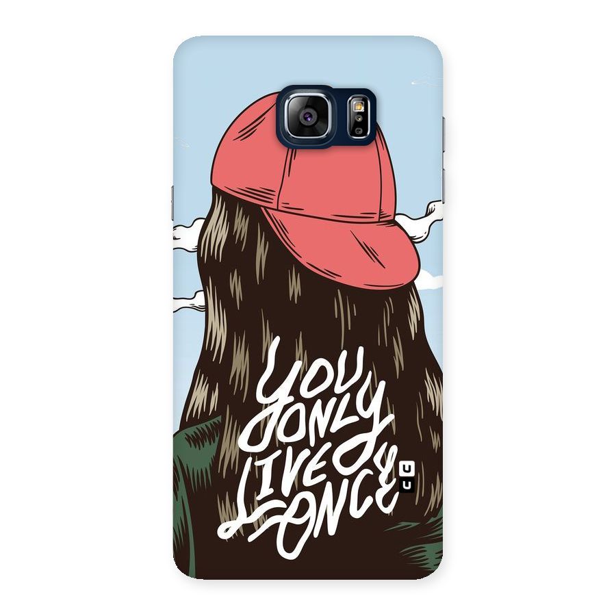 Live Once Back Case for Galaxy Note 5