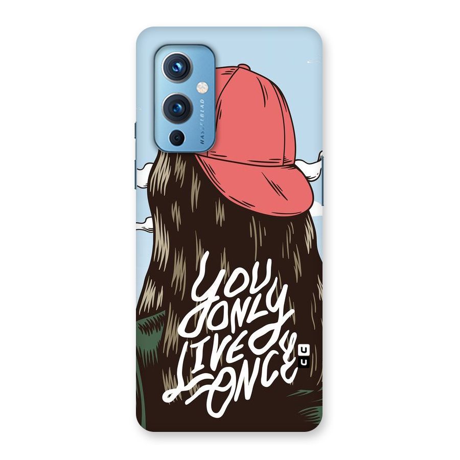 Live Once Back Case for OnePlus 9