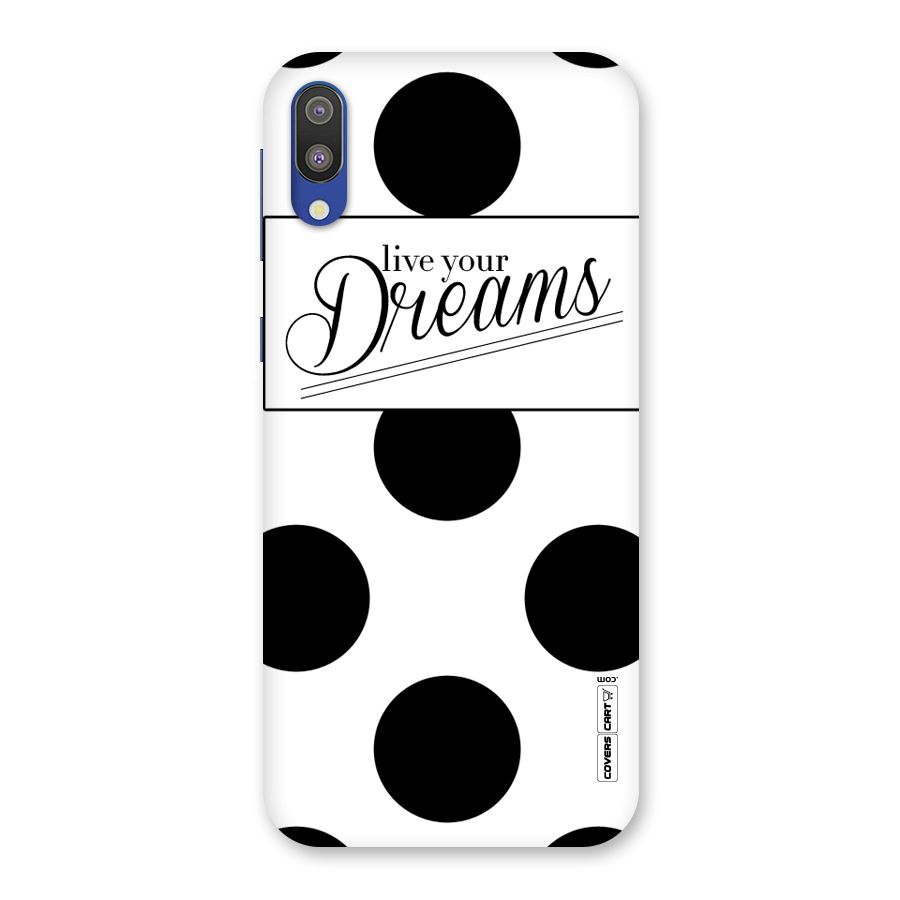 Live Your Dreams Back Case for Galaxy M10