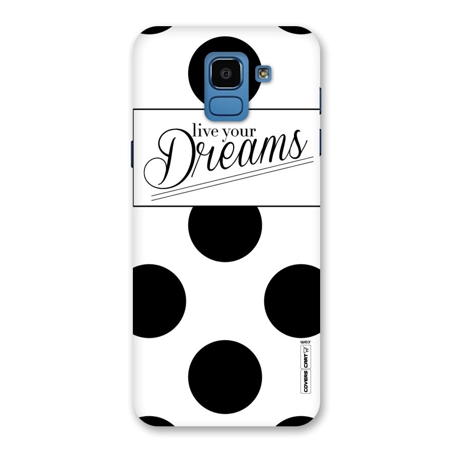 Live Your Dreams Back Case for Galaxy On6