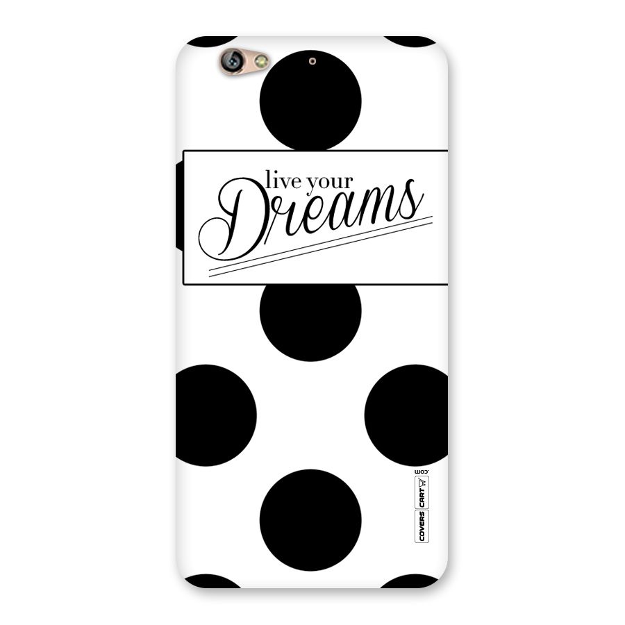 Live Your Dreams Back Case for Gionee S6