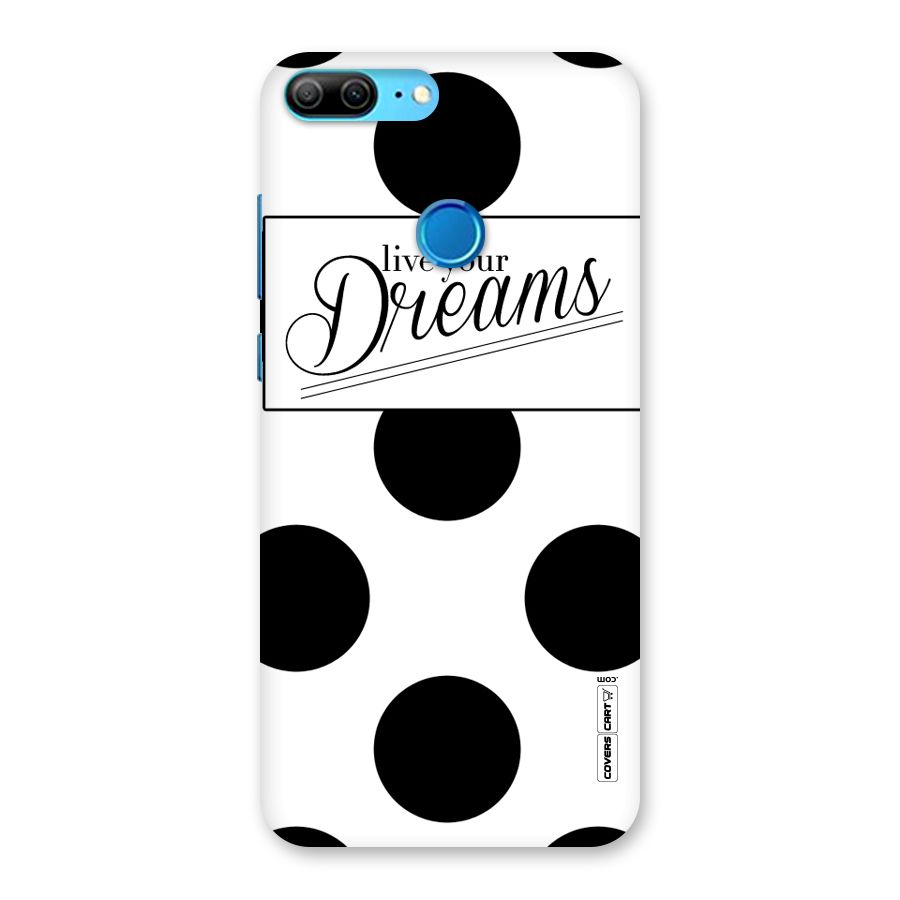 Live Your Dreams Back Case for Honor 9 Lite