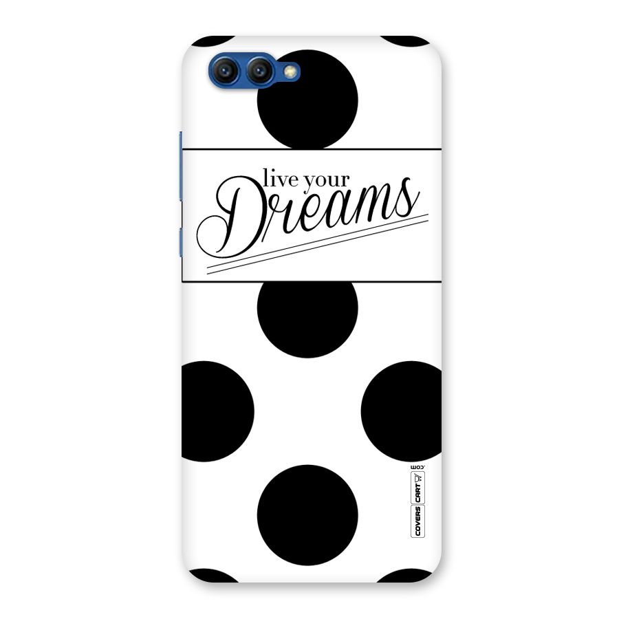 Live Your Dreams Back Case for Honor View 10