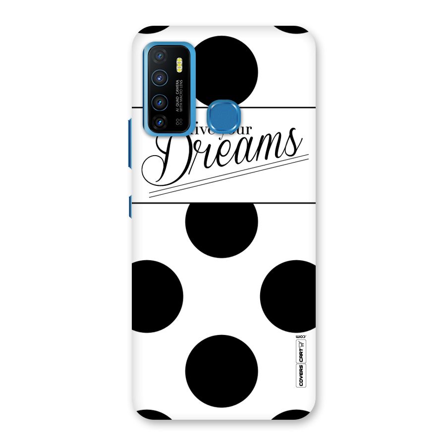 Live Your Dreams Back Case for Infinix Hot 9