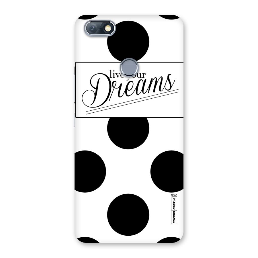 Live Your Dreams Back Case for Infinix Note 5