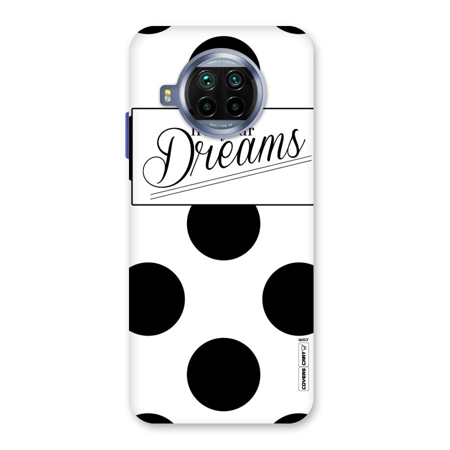 Live Your Dreams Back Case for Mi 10i