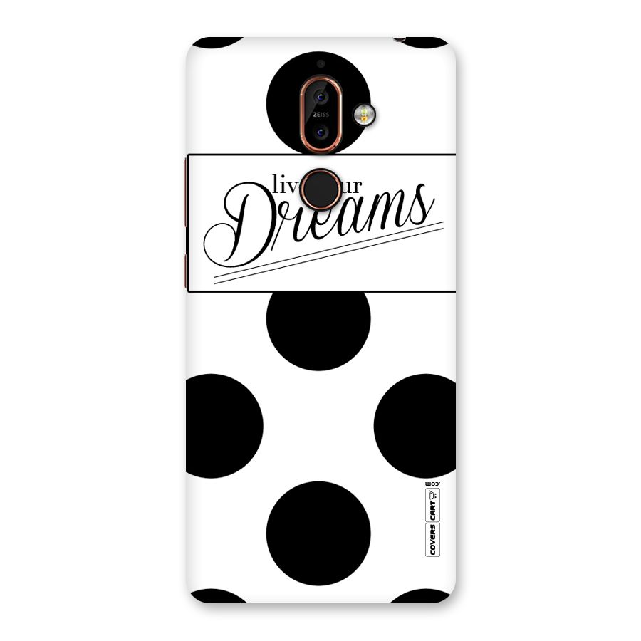 Live Your Dreams Back Case for Nokia 7 Plus