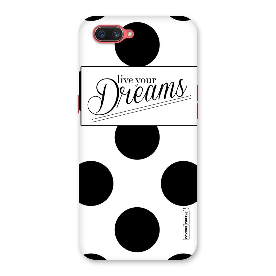 Live Your Dreams Back Case for Oppo A3s