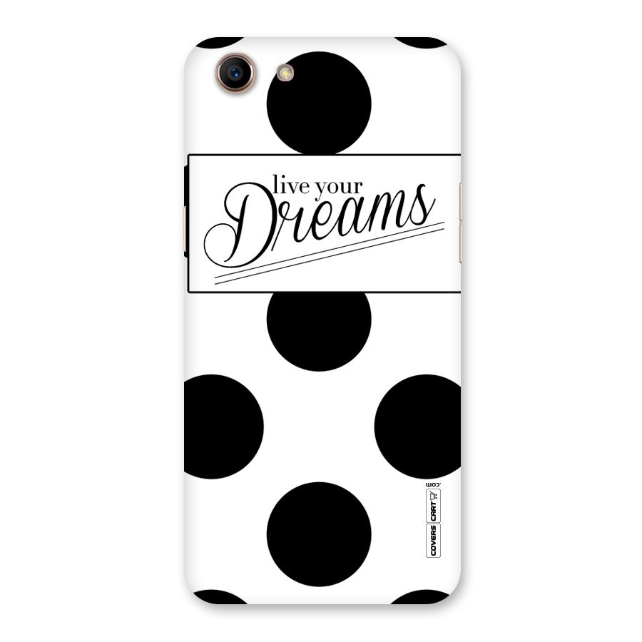Live Your Dreams Back Case for Oppo A83 (2018)