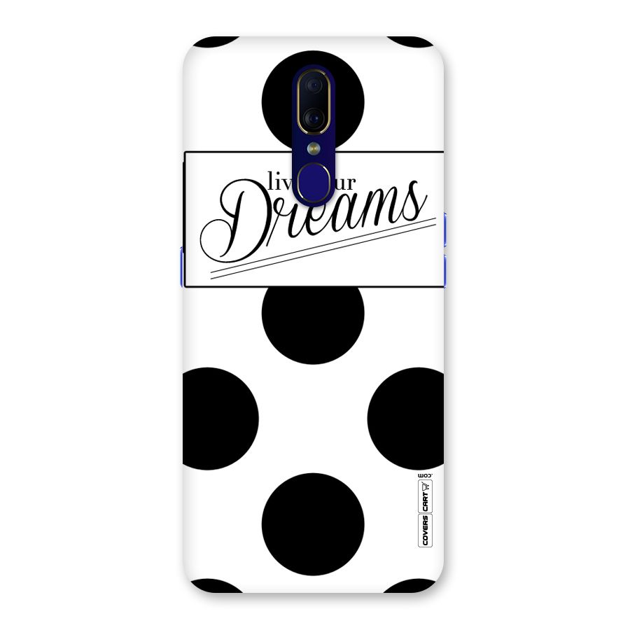 Live Your Dreams Back Case for Oppo A9
