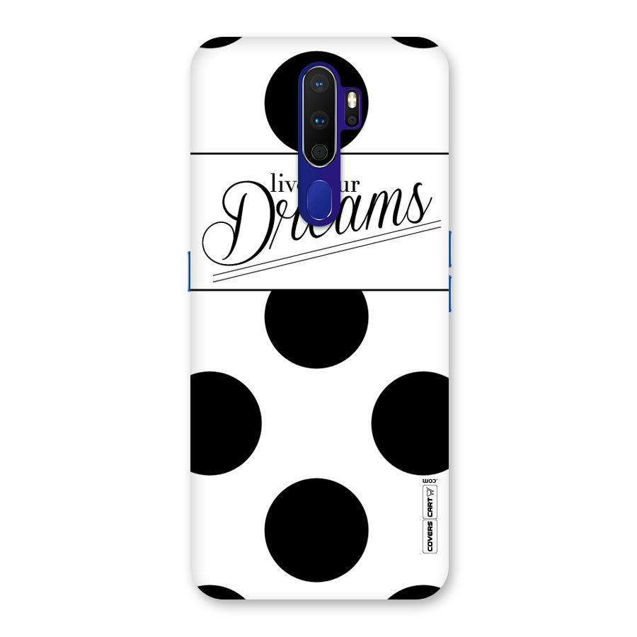 Live Your Dreams Back Case for Oppo A9 (2020)