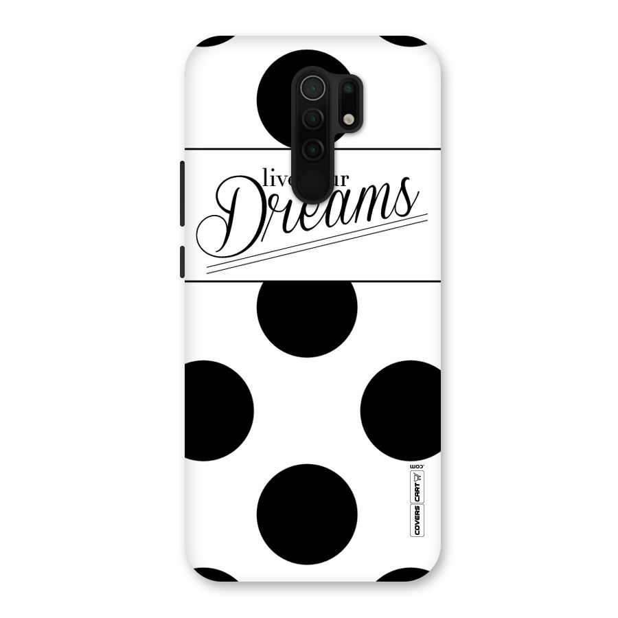 Live Your Dreams Back Case for Poco M2