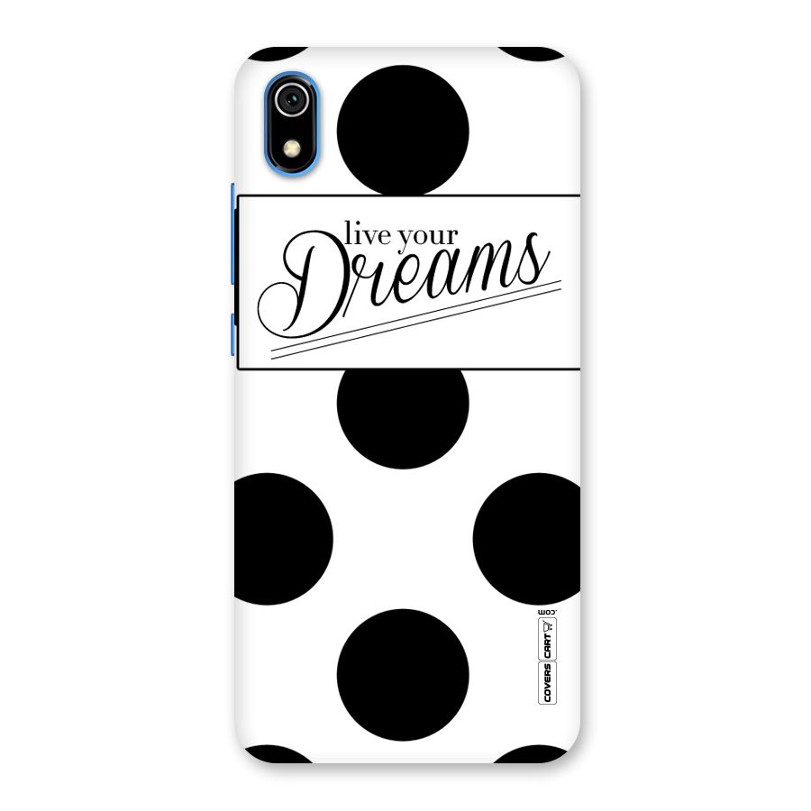 Live Your Dreams Back Case for Redmi 7A