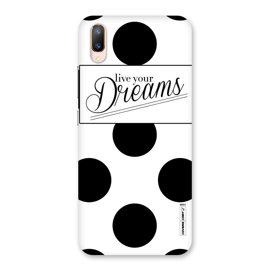 Live Your Dreams Back Case for Vivo V11 Pro