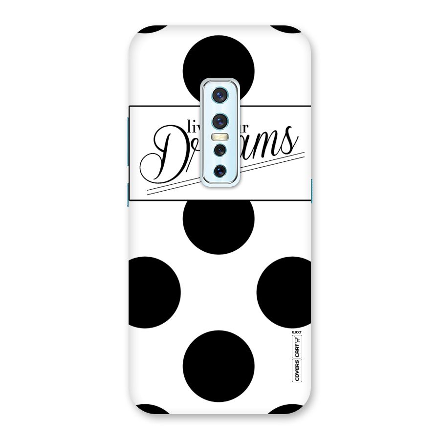 Live Your Dreams Back Case for Vivo V17 Pro