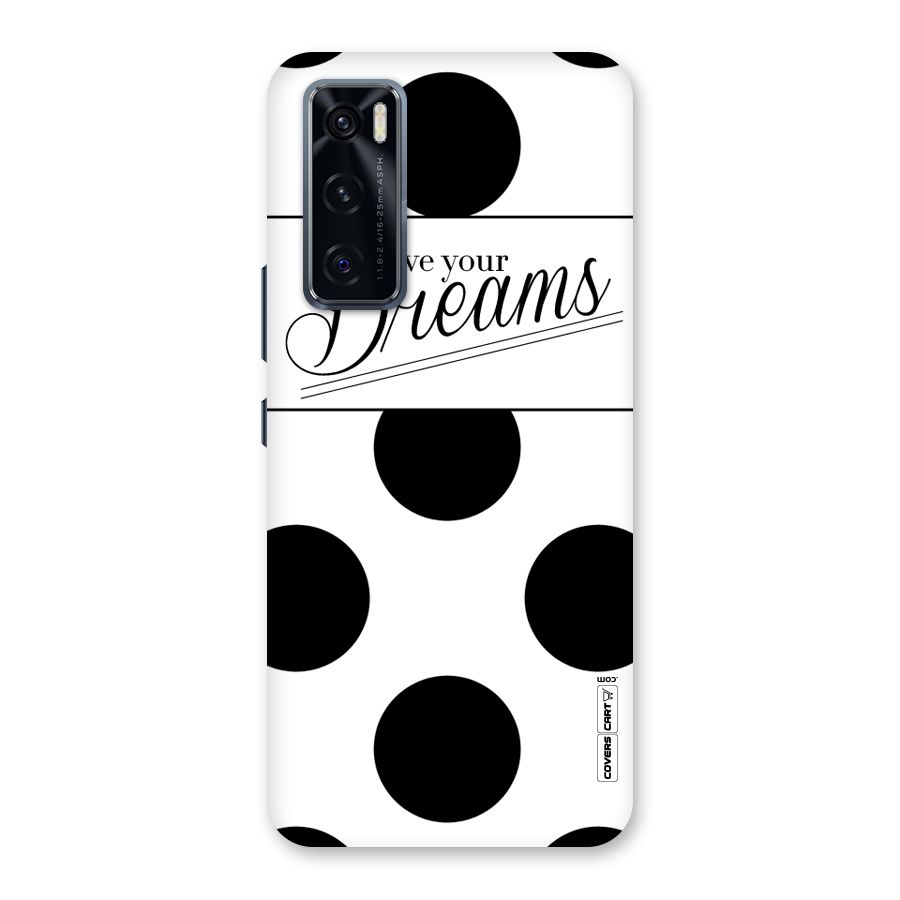Live Your Dreams Back Case for Vivo V20 SE
