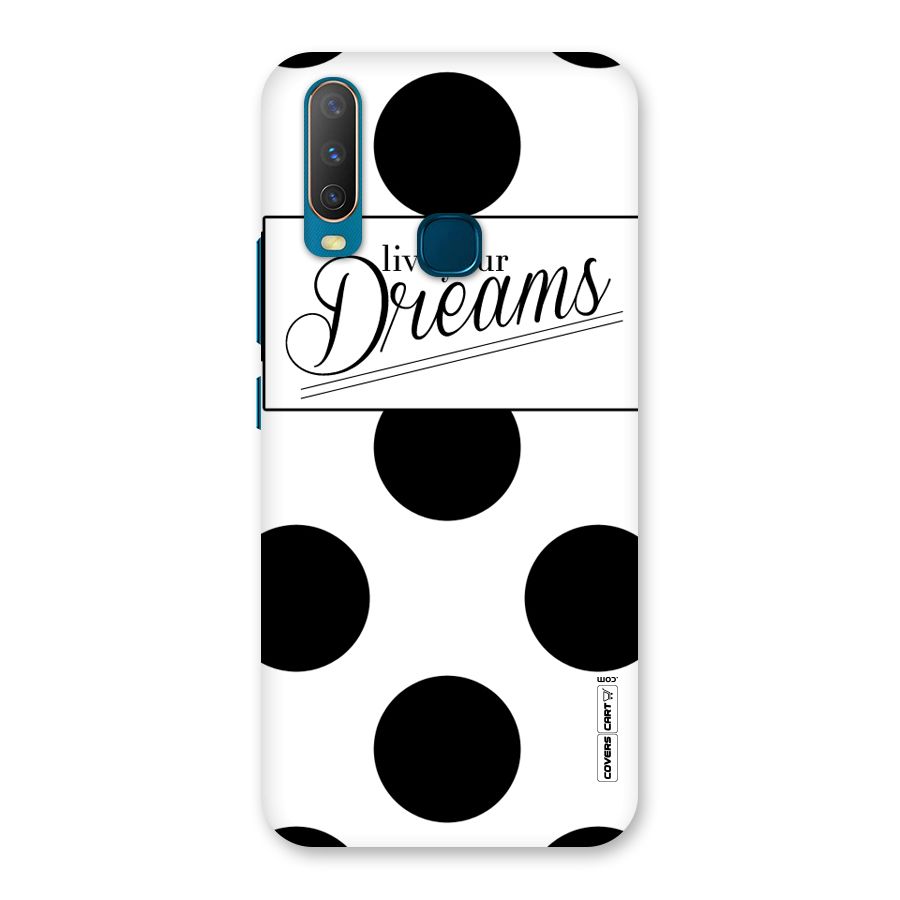 Live Your Dreams Back Case for Vivo Y17