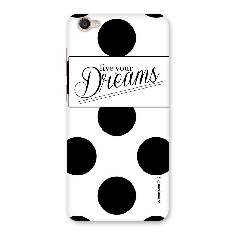 Live Your Dreams Back Case for Vivo Y55s