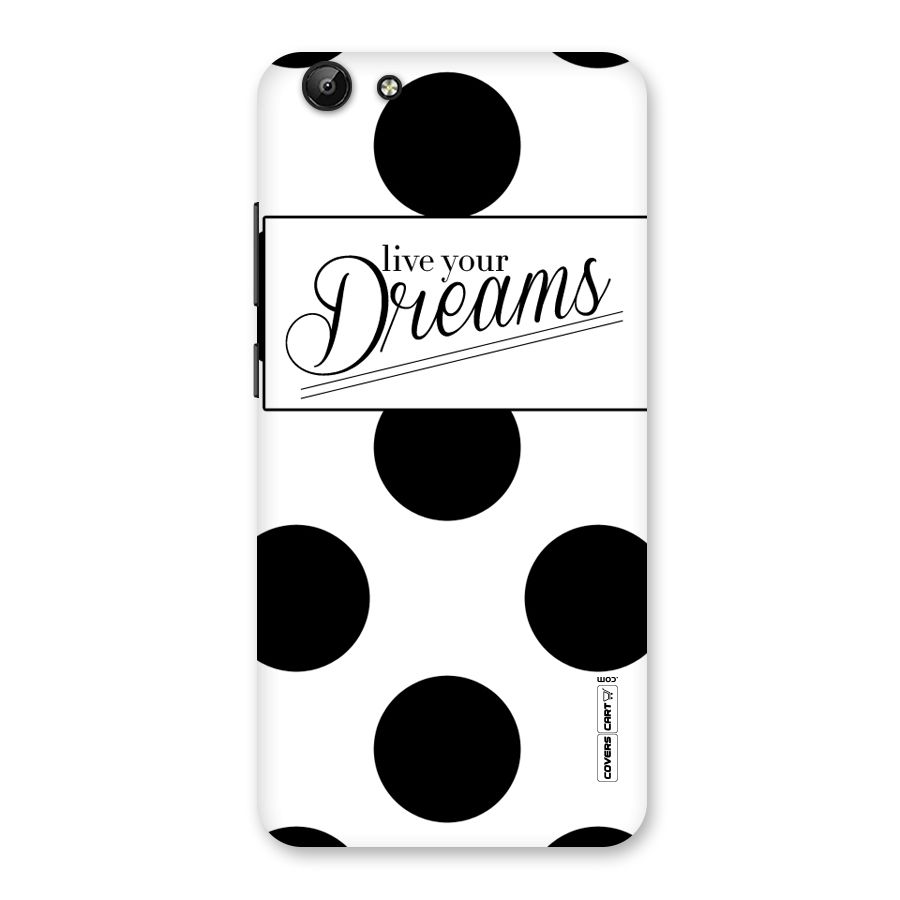 Live Your Dreams Back Case for Vivo Y69