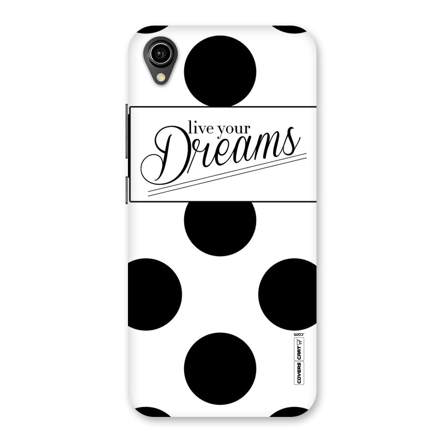 Live Your Dreams Back Case for Vivo Y90