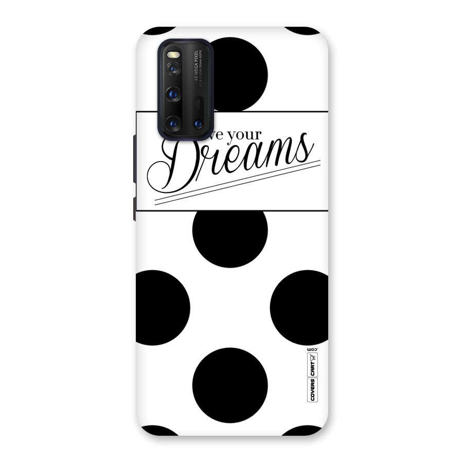 Live Your Dreams Back Case for Vivo iQOO 3