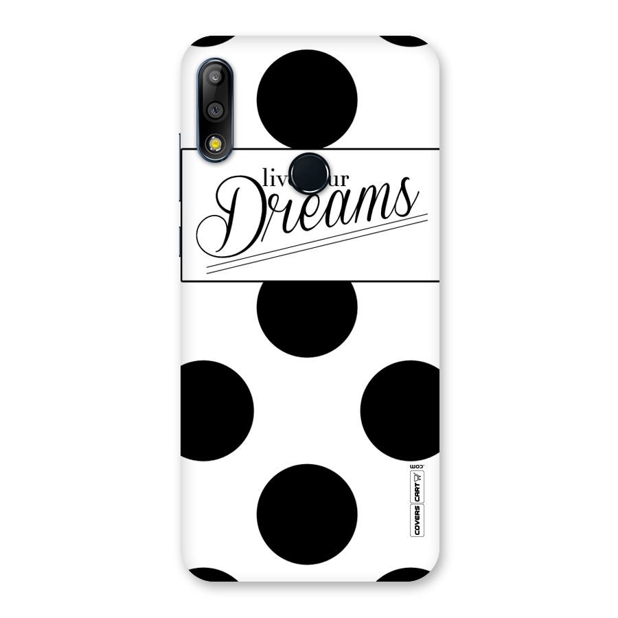 Live Your Dreams Back Case for Zenfone Max Pro M2