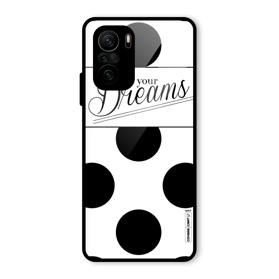 Live Your Dreams Glass Back Case for Mi 11X Pro