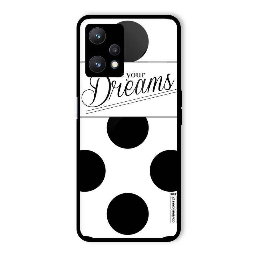 Live Your Dreams Glass Back Case for Realme 9 Pro 5G