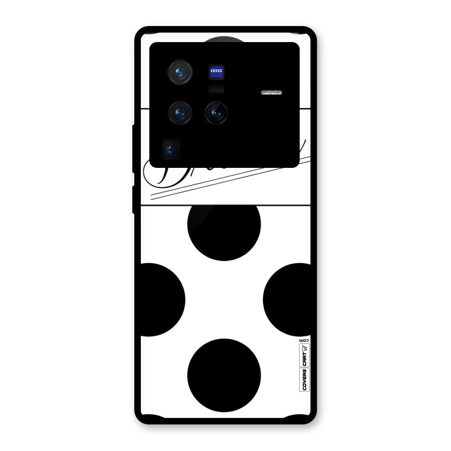Live Your Dreams Glass Back Case for Vivo X80 Pro