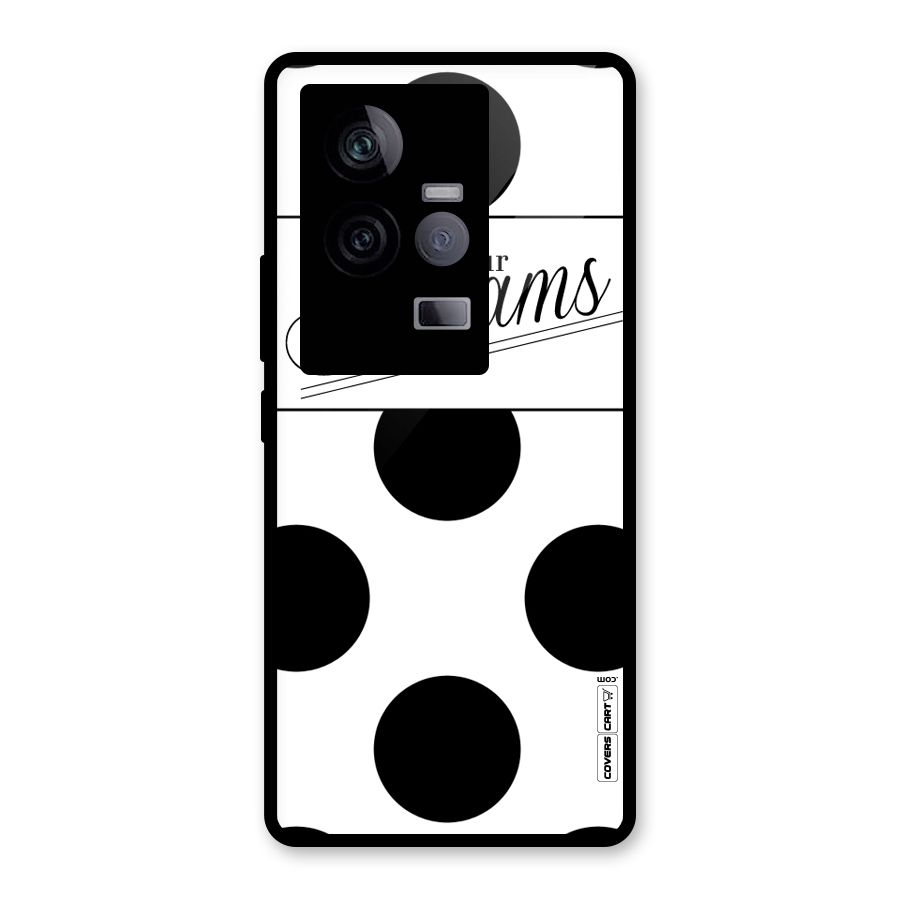 Live Your Dreams Glass Back Case for Vivo iQOO 11 5G
