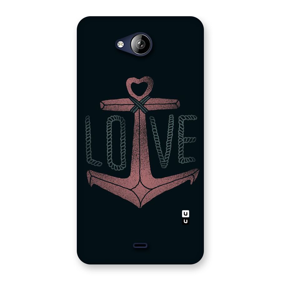 Love Anchor Form Back Case for Canvas Play Q355