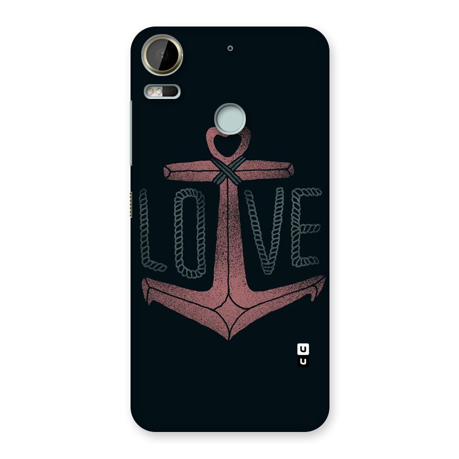 Love Anchor Form Back Case for Desire 10 Pro