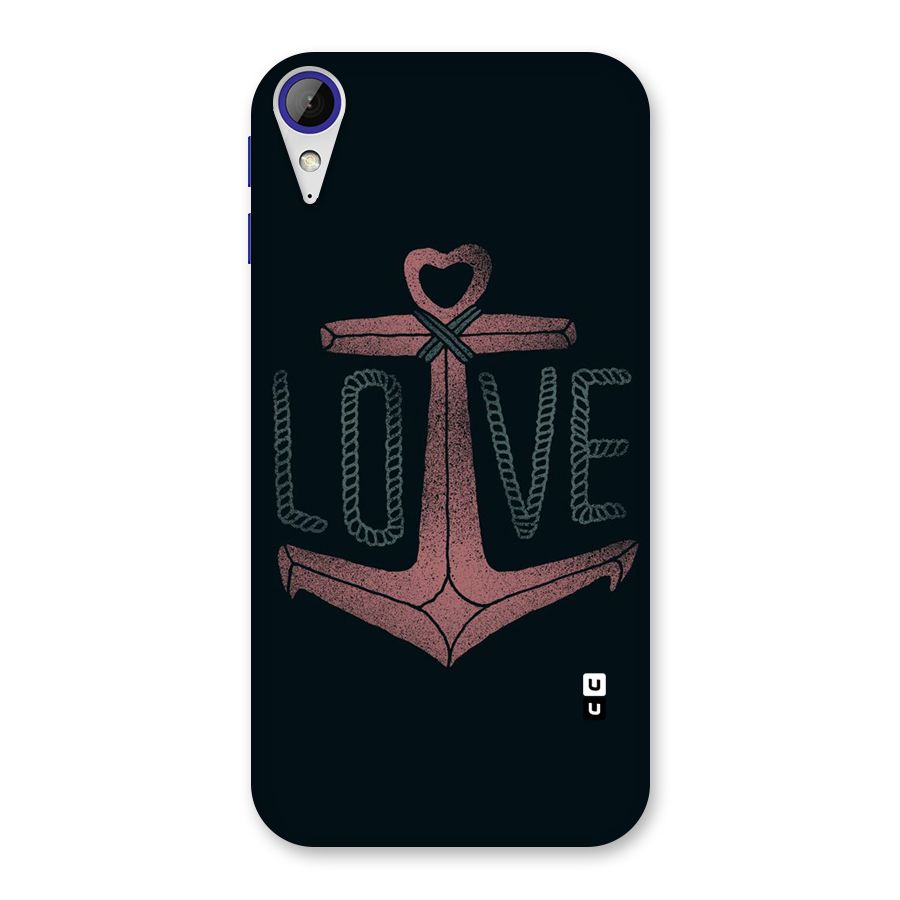 Love Anchor Form Back Case for Desire 830