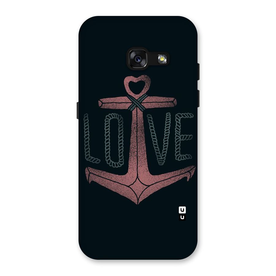 Love Anchor Form Back Case for Galaxy A3 (2017)