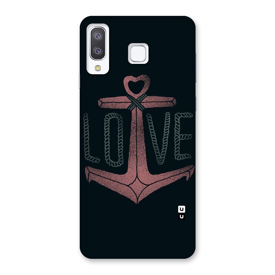 Love Anchor Form Back Case for Galaxy A8 Star