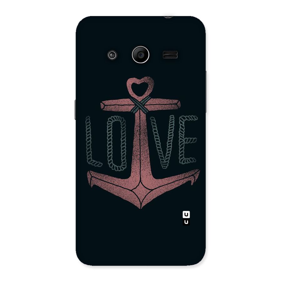 Love Anchor Form Back Case for Galaxy Core 2