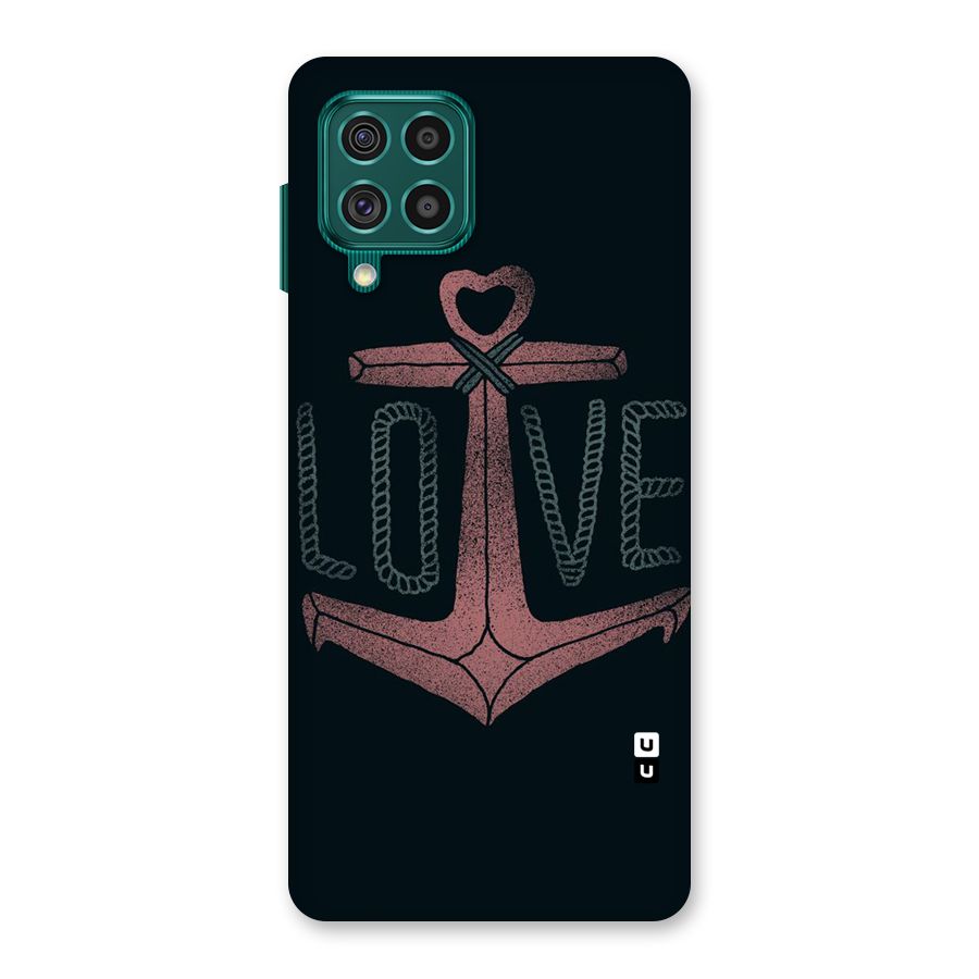 Love Anchor Form Back Case for Galaxy F62