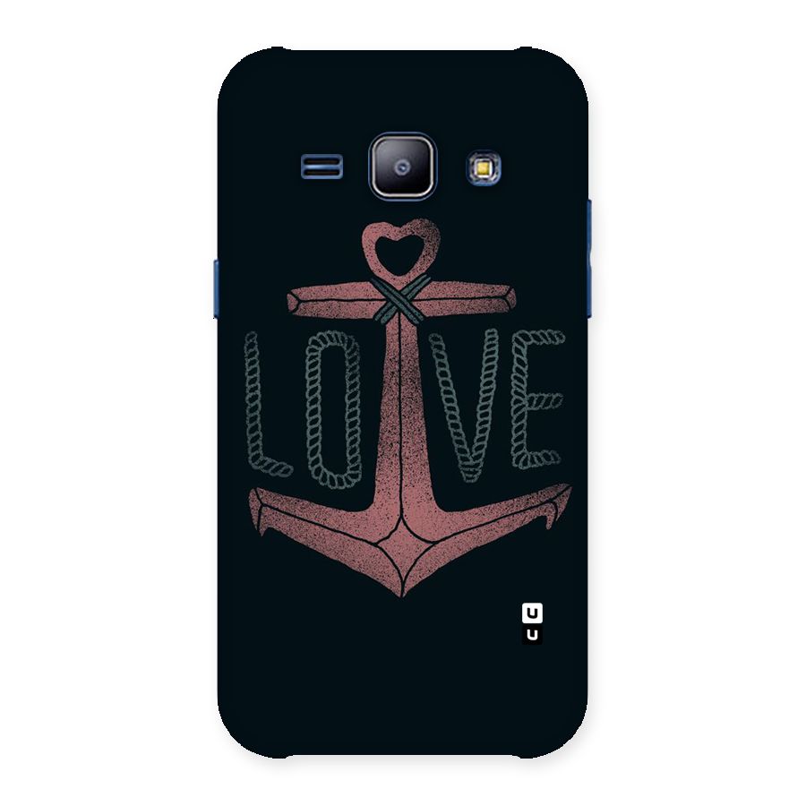 Love Anchor Form Back Case for Galaxy J1