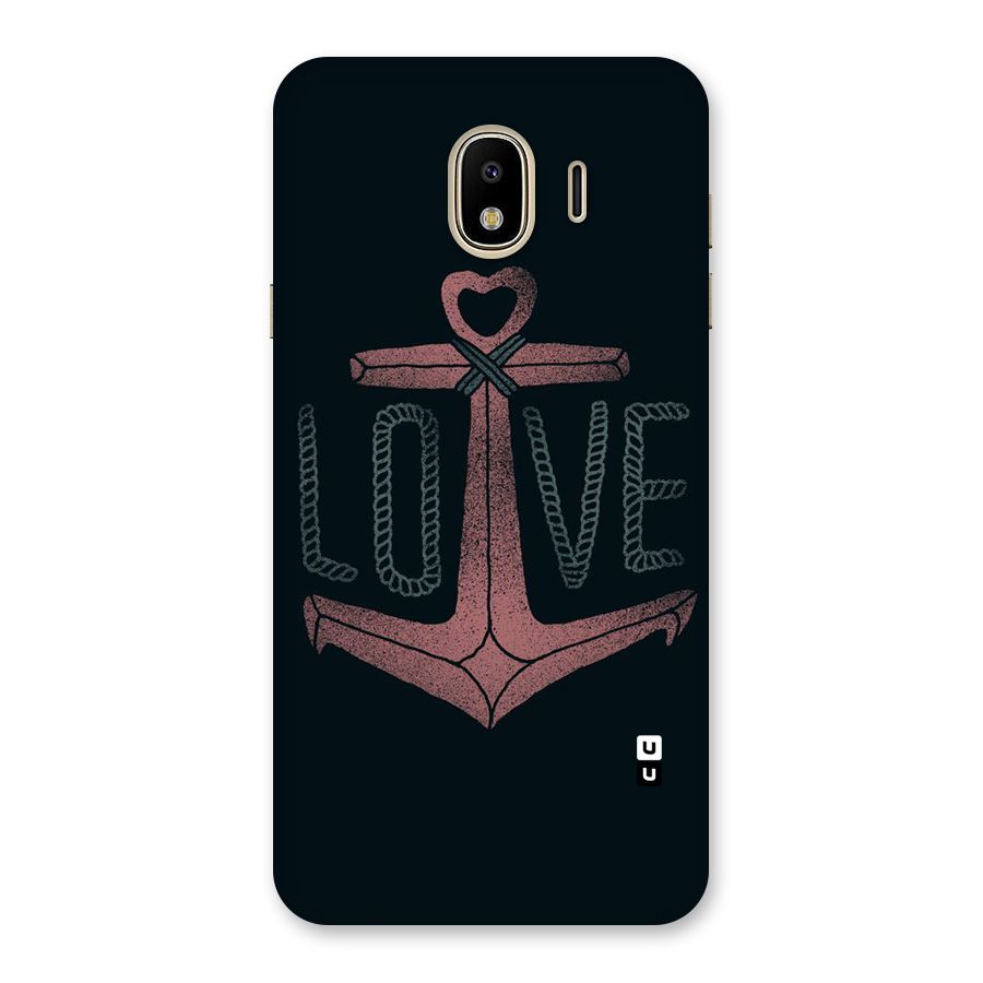 Love Anchor Form Back Case for Galaxy J4