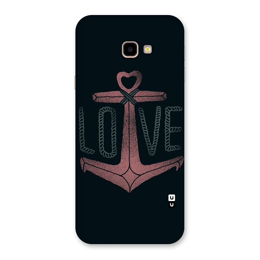 Love Anchor Form Back Case for Galaxy J4 Plus